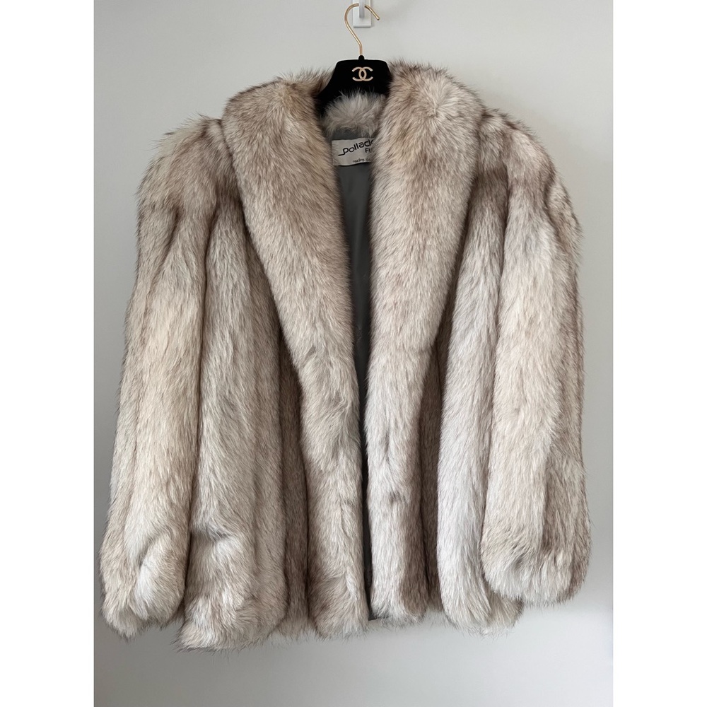 Not for Sale - Blue Fox Pollack Fur Short Coat (vintage)